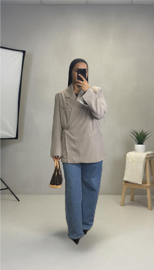 Blazer manche longue