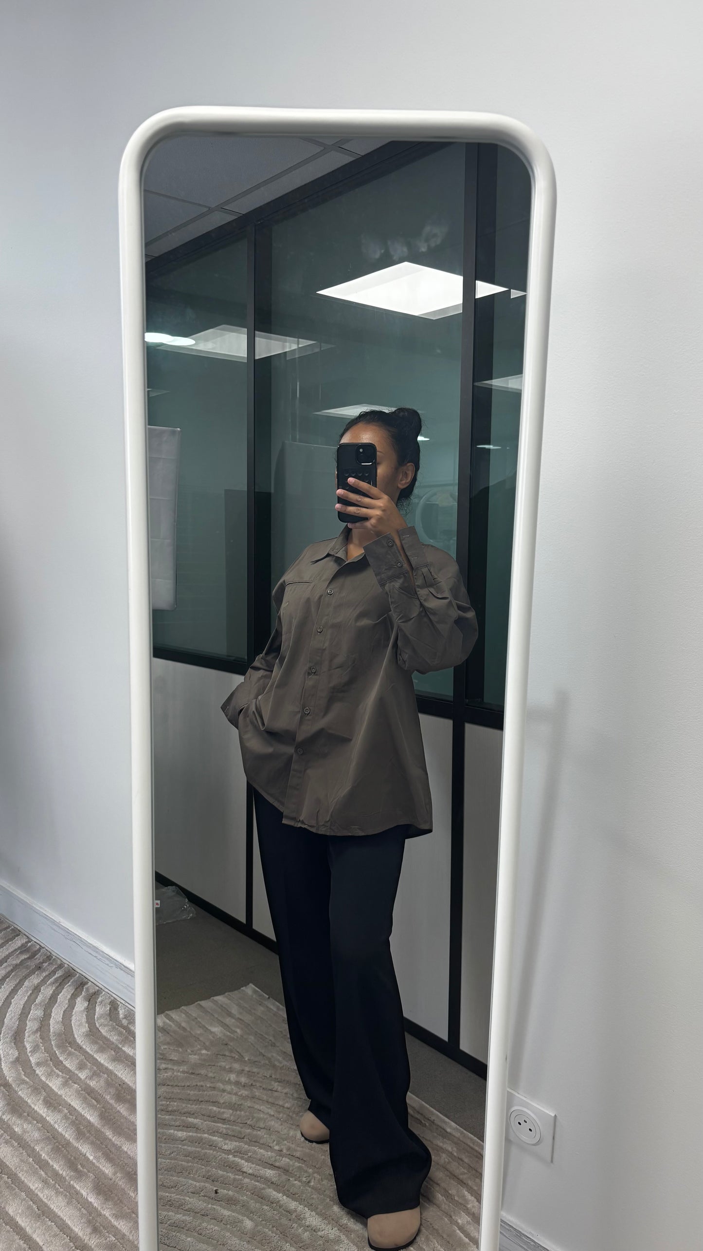 Chemise oversize