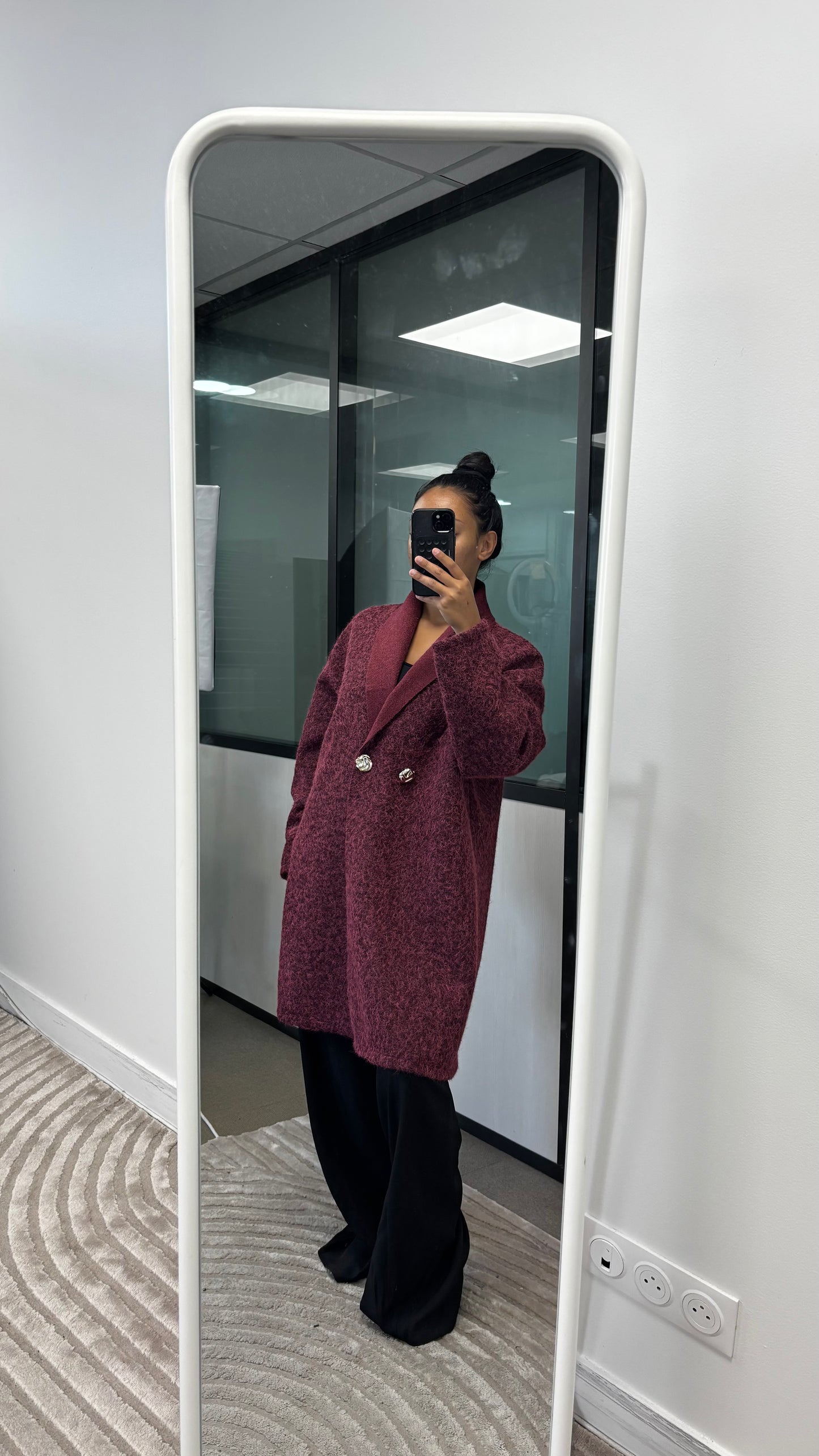 Manteau en laine