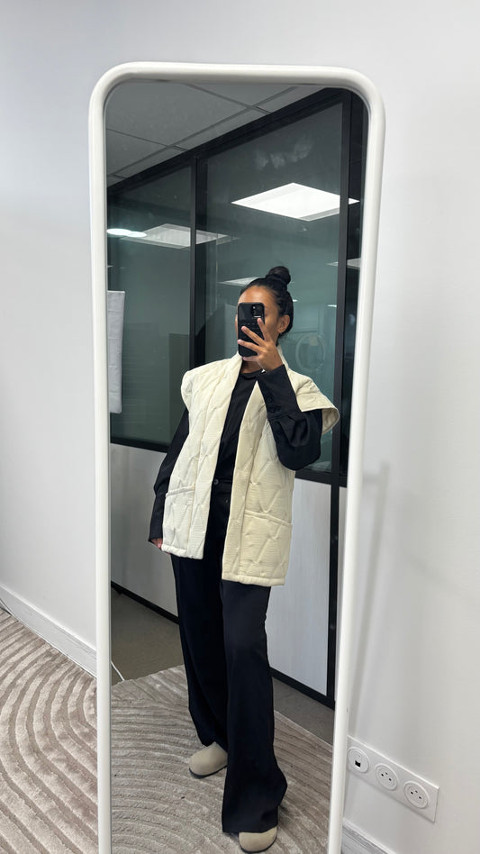 Veste matelassé sans manches