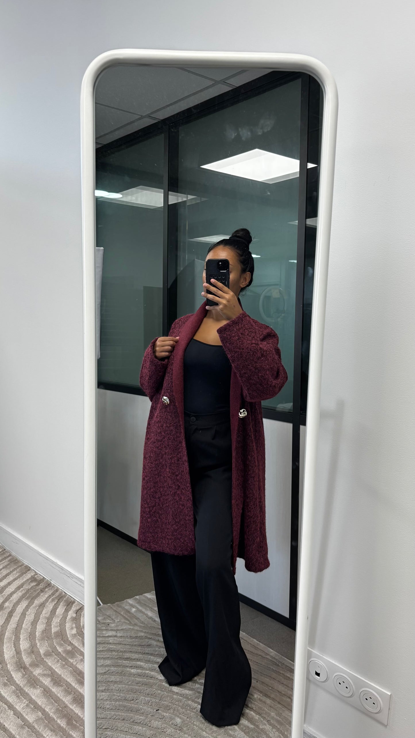 Manteau en laine