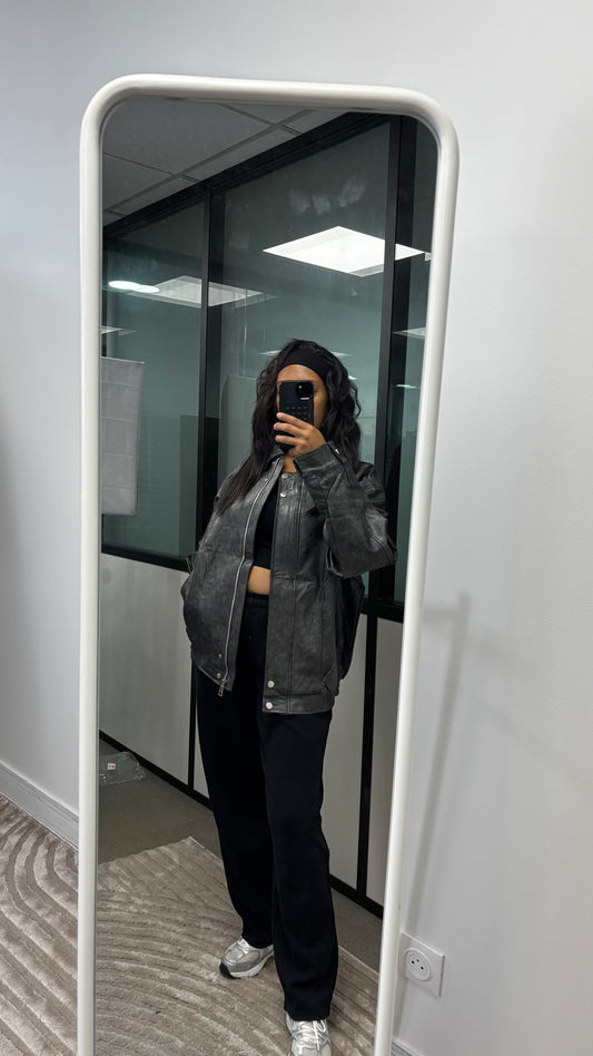Veste simili cuir