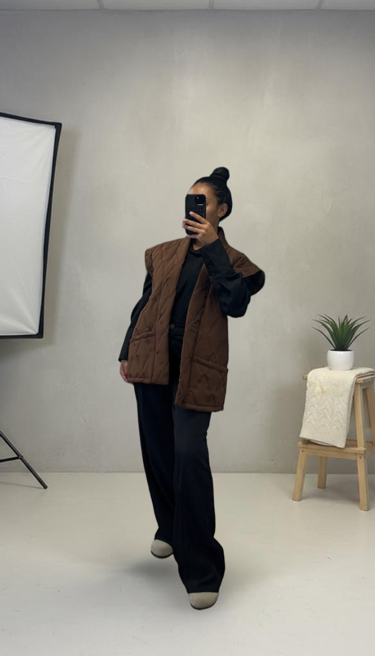 Veste matelassé sans manches